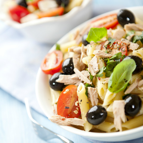 Ensalada de Pasta con Verduras y Atún