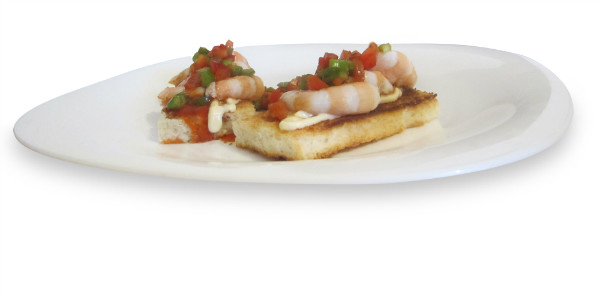 PINTXO DE GAMBAS SÚPER FÁCIL