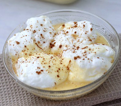 Huevos nevados