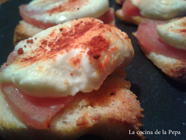 Dúo de canapés