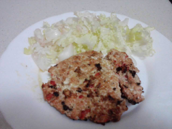 HAMBURGUESA DE SALMON
