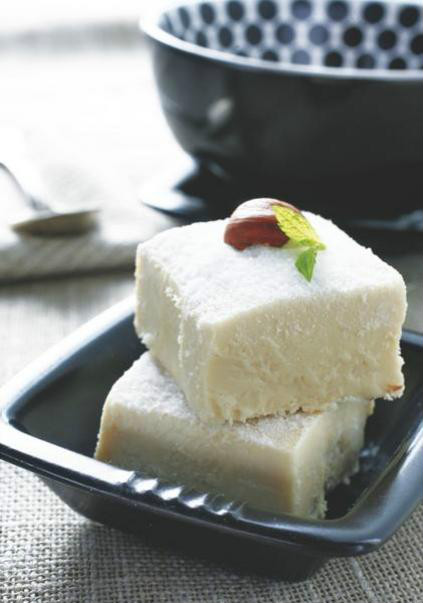 Trufas blancas con vainilla