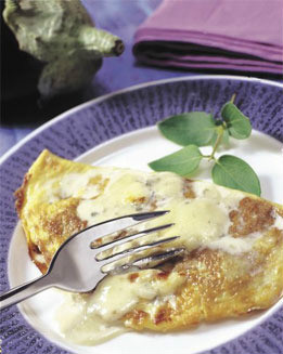 Tortilla de berenjenas al horno