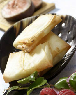 Rollitos de cremita de arroz