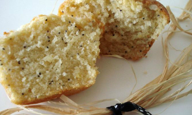 Muffins de semillas de amapola