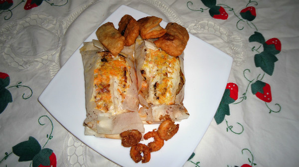 ROSADA EN PAPILLOTE